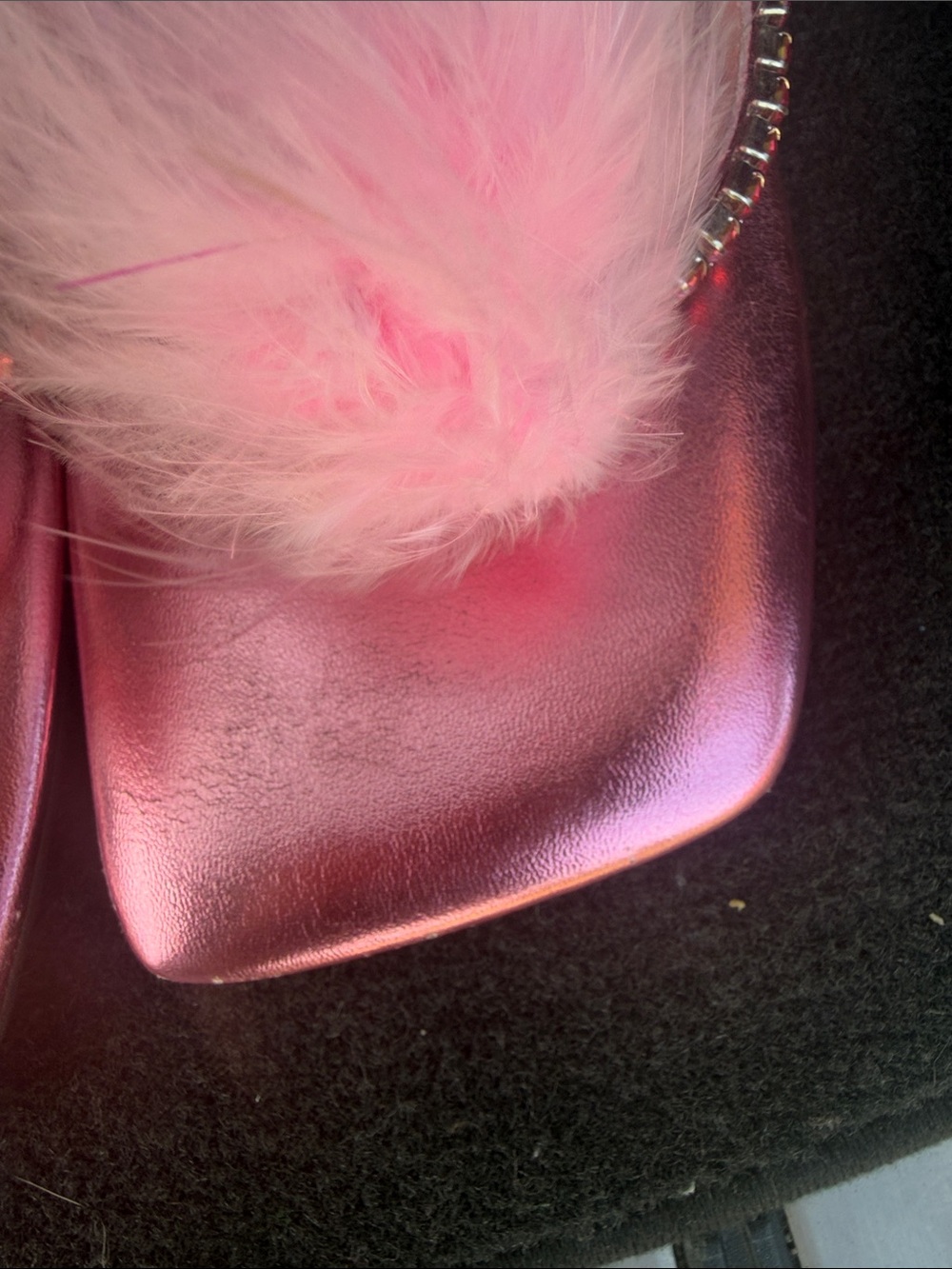 Womens Jeffrey Campbell Jova Jeweled Slide Sandals Dolly Patron Style size 7 - Picture 4 of 8